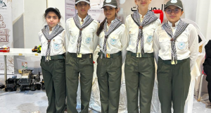 Participation of Girls’ Scouts in Al Hamra International Schools