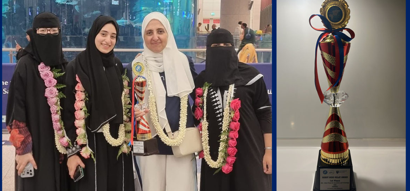 طلاب مدارس الحمراء المميزة العالمية يفوزون بالمركز الأول عالميًا في المنتدى الإفريقي الآسيوي للابتكار والتقنية 2025 عن فئتي Hero Relay وYoung Inventors، ضمن إنجازات المدرسة في مجالات الابتكار والتقنية